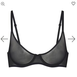 SKIMS Ultra Fine Mesh SCOOP BRA
